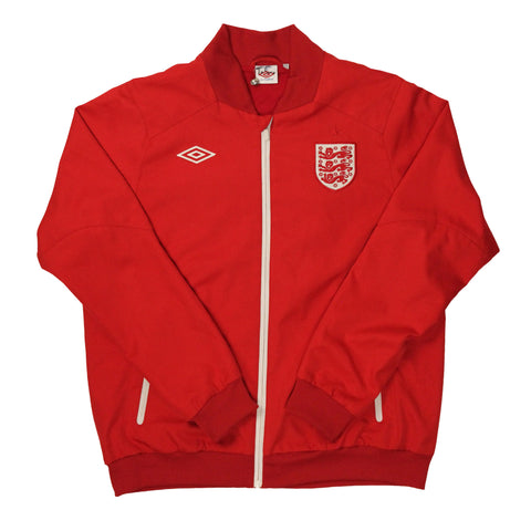 2010-12 England Umbro Track Jacket Red [XL]