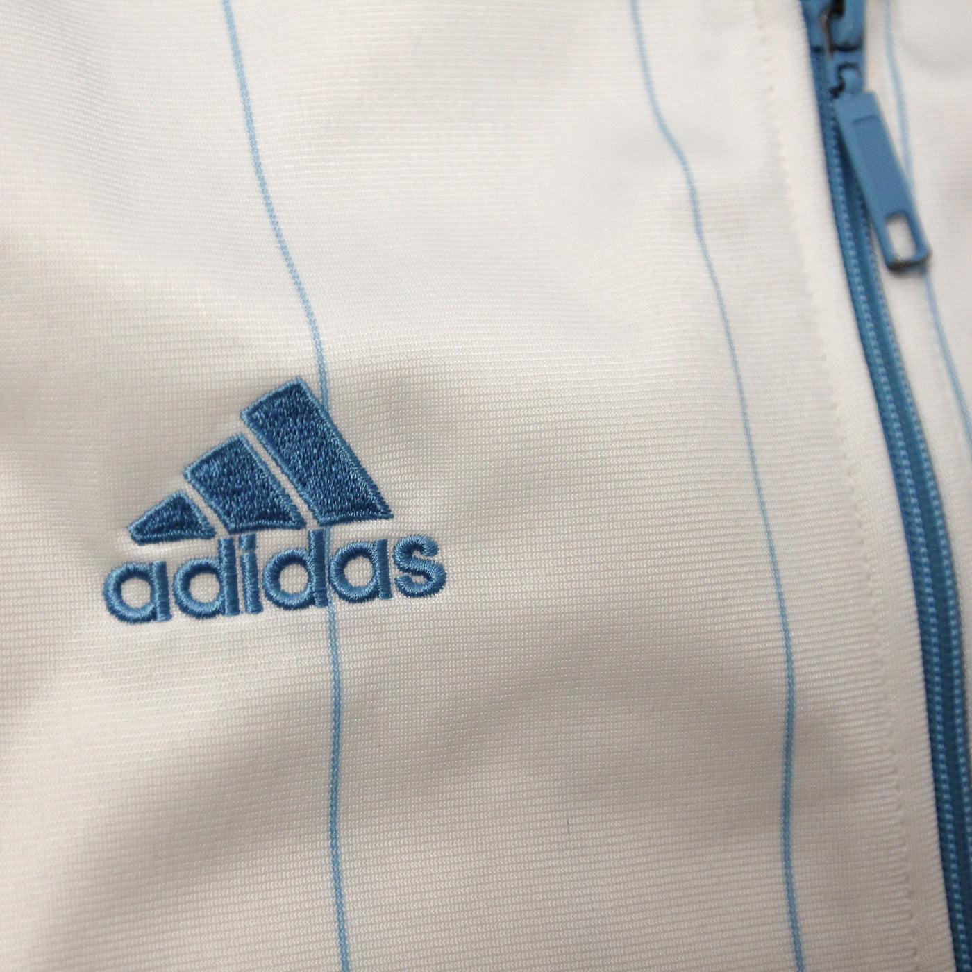 Olympique Marseille Adidas Track Jacket 2009/10 – gesticktes Adidas-Logo