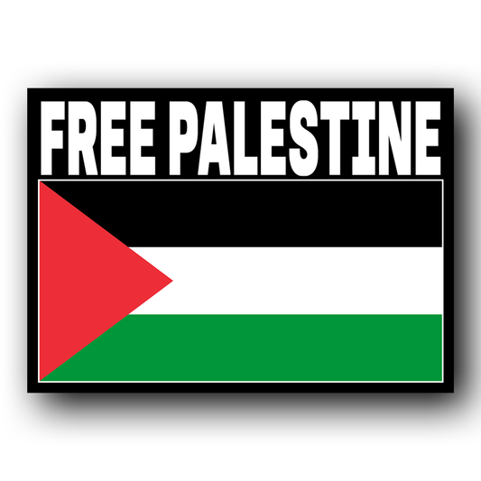 "Free Palestine" - Sticker