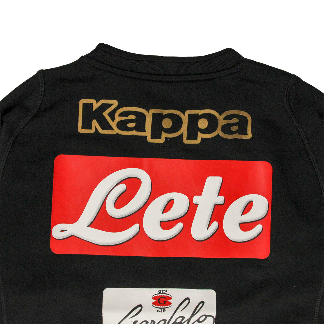 2017/18 SSC Napoli Kappa Training Sweatshirt Black [S]
