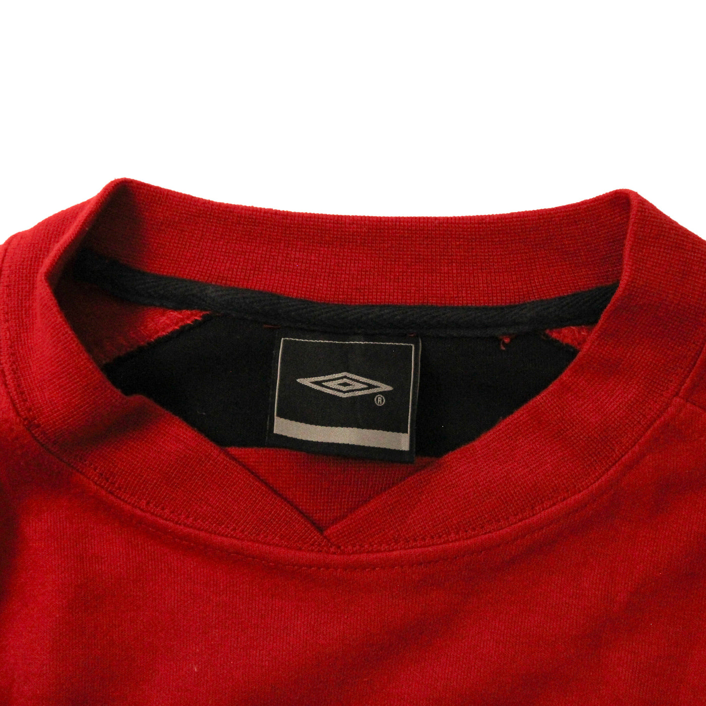 Vintage Umbro Stordal IL Fotball Training Sweatshirt Red [L]